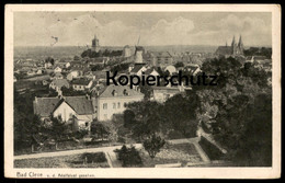 ALTE POSTKARTE BAD CLEVE VON DER ADOLFSLUST GESEHEN Kleve Windmühle Molen Mühle Windmill Moulin Windmolen - Kleve