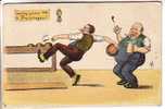 GOOD OLD JOKE POSTCARD - Bowling / Kegel Players - Sonstige & Ohne Zuordnung