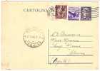 2637)intero Postale Con 1.20£ Turrita Da Comiso A Siracusa Il 22-12-1945 - Marcophilia