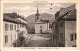 SAVOIE- Ref No 7351- Gresy Sur Isere - L Eglise Et Le Grand Arc  - Bon Etat - Gresy Sur Isere