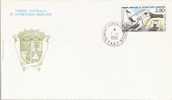 G632 - TAAF - PO 150 Sur Lettre En FDC 01/01/1990 à Dumont D'Urville / Terre Adélie - Storia Postale