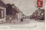 VILLENEUVE  RUE DE PARIS 1911 - Villeneuve-la-Guyard