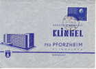 KLINGEL-BUILDING-POSTMARK RUTI-GERMANY-SWITZERLAND-1964 - Briefe U. Dokumente