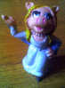 Figurine MISS PIGGY La Cochonne De La Série MUPPET´S SHOW - LES MUPPETS - Other & Unclassified