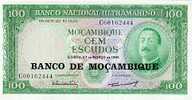 MOZAMBIQUE  100 ESCUDOS(1.976)  27-3-1.961  KM#117  PLANCHA/UNC/SC    DL-2577 - Mozambique