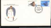 1980  AAT  Casey   Pôle Sud  Polo Sud  South Pole  First Flight  Premier Vol   FDC - FDC