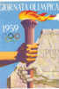 Italy-1959 Olympic Day Torch  Souvenir Card - Estate 1960: Roma