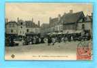 Delcampe - B - 18 - VIERZON - La Place Du Marché Au Blé - - Vierzon