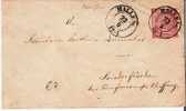 Ndp090/  NORDDEUTSCHER-POSTBEZIRK - Halle Auf Ganzsache, Preussenstempel - Postal  Stationery