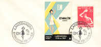 1969 Suede  Landskrona Gymnastique Ginnastica  Gymnastics Sur Lettre éntiere - Gymnastik