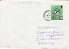 BAT USED COVER 1994 ANTARTIC CANCELED BAR - Storia Postale