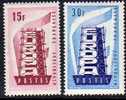France 1076/77  X  EUROPA 1956 - 1956