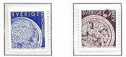 SUECIA 2000 - EL RELOJ DEL REY CARLOS XII - YVERT 2139-2140** - Neufs