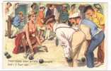 JEU DE BOULES - PETANQUE - HUMOUR - Illustrateur M. HUET - Bocce