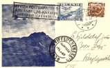 ISL039 /  ISLAND - Erstflug 1939 Auf Bildkarte(Flugzeuge Im Flug, Fisch)n) First Flight - Storia Postale