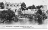 CPA - MONTRESOR - VUE D´ENSEMBLE DU CHATEAU ET LES VIEILLES TOURS - LES BORDS DE L´INDRE - Montrésor