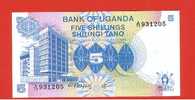 UGANDA  5  SHILLINGS  1.979  KM#19  PLANCHA/UNC/SC    DL-2622 - Oeganda