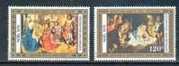 Tchad 1976 - Peinture, Noel - Painting, Christmas - Van Honthorst, David, Altdorfer, Holbein - Religie