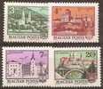 HUNGARY - 1973 Buildings. Scott 2198-2200A. MNH ** - Neufs