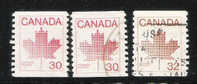 Canada 1982-87 Booklet Stamps Used - Oblitérés