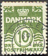 Pays : 149,03 (Danemark)   Yvert Et Tellier N° :   336 Ab (o)  Fluorescent - Gebruikt