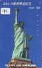 Telecarte Statue Of Liberty (194) Statue De La Liberte New York USA  Phonecard Japan - Landscapes