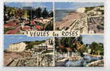 K3 - VEULES-les-ROSES - Le Golf Miniature - Les Jeux Et Le Casino - Vue Générale De La Plage - L'Abreuvoir - Veules Les Roses