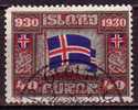 Q1060 - ISLANDE ICELAND Yv N°132 - Oblitérés