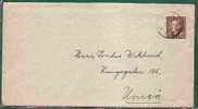 SWEDEN - 1937 CLEAN GUSTAVE V -solo- On COVER Yvert # 211 - Lettres & Documents