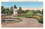 59 . SCENE IN PUBLIC GARDEN SHOWING WASHINGTON STATUE.BOSTON.MASS. - Boston