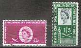 Grande Bretagne - 1961 - Y&T 365/6 - S&G 629/30 - Oblit. - Used Stamps