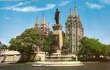 BRIGHAM YOUNG MONUMENT. SALT LAKE CITY .UTAH. - Salt Lake City