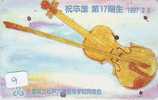 Télécarte Telefonkarte - VIOLIN - VIOLINE - VIOOL (9) Instrument De Musique - Musik Muziek Music JAPAN PHONECARD - Música