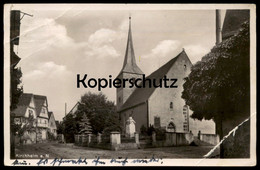 ALTE POSTKARTE KIRCHHEIM AM NECKAR 1930 KIRCHE Church église Cpa Postcard AK Ansichtskarte - Kirchheim