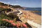 CPSM.   GUETHARY.     La Plage Dans Le Fond: Les Montagnes Espagnoles.    (animée) - Guethary