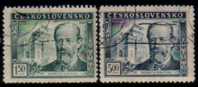 CZECHOSLOVAKIA   Scott: # 386-7   F-VF USED - Gebraucht