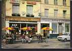 61 MORTAGNE AU PERCHE Hotel Restaurant De La Poste, Terrasse Animée, Couleur, Ed Belleme 3, CPSM 10x15, 197? - Mortagne Au Perche