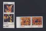 MICRONESIE  1997 PEINTURES ANGES SC N°275/78  NEUF MNH**  LLL367E - Religieux