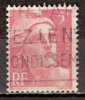 Timbre France Y&T N° 719A  (2) Obl.  Marianne De Gandon.  5 F . Rose. Cote 0,15 € - 1945-54 Marianna Di Gandon