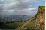 CPSM.  EDINBURGH.  A General View From Salisbury Crags On Arthur's Seat, The Lion-shaped Hill Dominates The City. 1959. - Midlothian/ Edinburgh