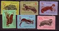 L1416 - BULGARIE BULGARIA Yv N°1176/81 ** ANIMAUX ANIMALS - Unused Stamps