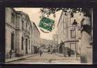 30 ALES ALAIS Rue Rollin, Caisse D'Epargne, Banque, Musée De Peinture, Animée, Ed PN, 1908 - Alès