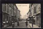 30 ALES ALAIS Rue St Vincent, Animée, Marchand De Cartes Postales F. Pical, Ed BF 16, 1914 - Alès