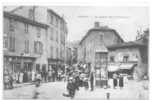 69 )FL) THISY, La Place Du Commerce, Rabut édit, ANIMEE - Thizy