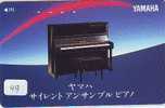 Telefonkarte Telecarte KLAVIER - PIANO (49) MUSIKINSTRUMENTE Phonecard Japan MUSIQUE - MUSIC - MUZIEK - MUSIK - Música