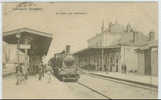 783 C*/ CPA ISSOUDUN (36) LA  GARE  INTERIEURE - Issoudun