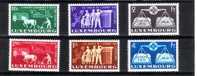 LUXEMBOURG MNH** MICHEL 478/83 EUR 220.00 - Used Stamps