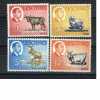 LESOTHO 1967 4 Valeurs Neuves (MNH**) N° YT 132-135-136-138 - Farm