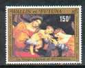 Wallis Futuna 1980 - Noel, Peinture De Lorenzo Lotto / Painting By Lorenzo Lotto - Madonnas