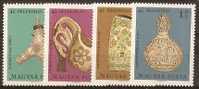 HUNGARY - 1969 Wood Carvings. Scott B271-4. MNH ** - Unused Stamps